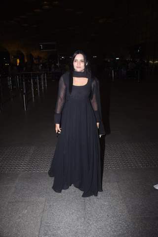 Archana Gautam  snapped at Mumbai airport 