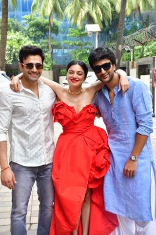 Divya Khosla Kumar, Meezaan Jafri, Pearl V Puri  and others attend the trailer launch of their film Yaariyan 2