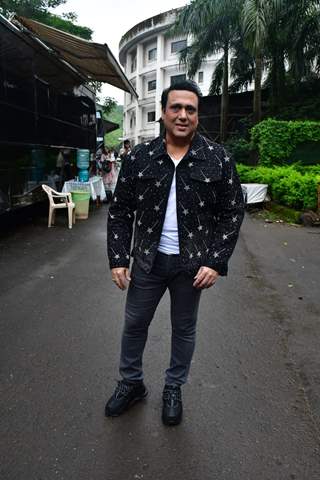 Govinda  snapped on the sets of India’s Best Dancer 3