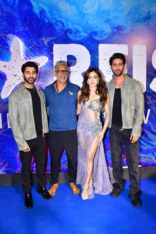 Khushalii Kumar, Milind Soman, Tushar Khanna and Ehan Bhat snapped at the trailer launch of their upcoming film Starfish