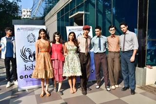 Team Archies at an event for the promotion of movie The Archies