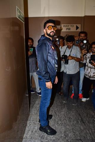 Raj Kundra attend the special screening of Animal 