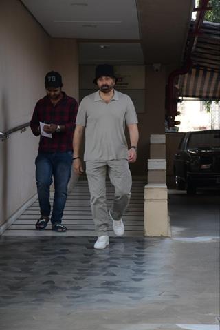 Sunny Deol snapped in Bandra 
