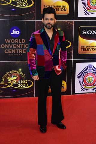 Rahul Vaidya Spotted at Umang 2023