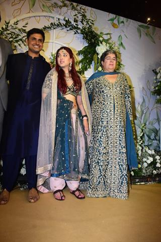 Ira Khan and Nupur Shikhare spotted in Ira Khan and Nupur Shirkhe wedding ceremony