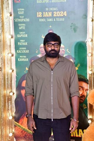 Vijay Sethupathi snapped at Merry Christmas press conference