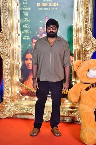 Vijay Sethupathi snapped at Merry Christmas press conference