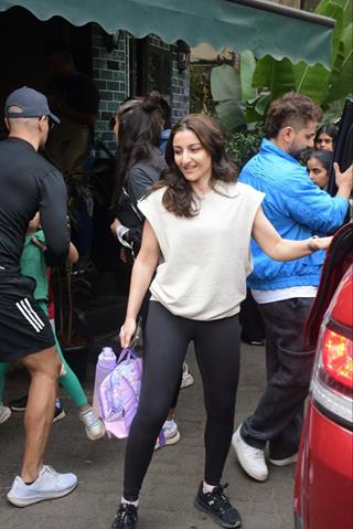 Soha Ali Khan sighted within city