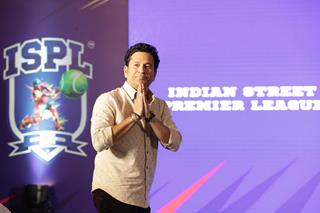 Sachin Tendulkar snapped at Indian Street Premier League