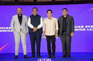 Sachin Tendulkar snapped at Indian Street Premier League