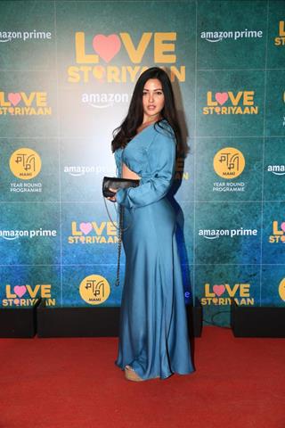 Riya Sen  attend the screening of Love Storiyaan