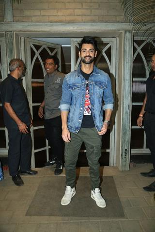 Karan Wahi  spotted at the launch party of Raisinghani Vs Raisinghani