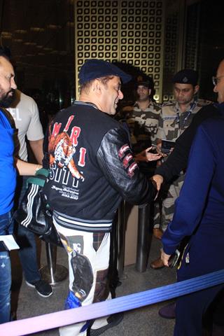 Salman Khan spotted at the airport