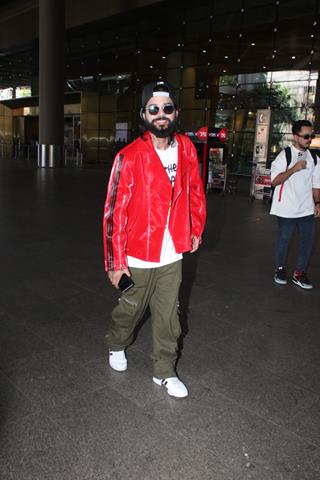 Anurag Dobhal spotted at the airport