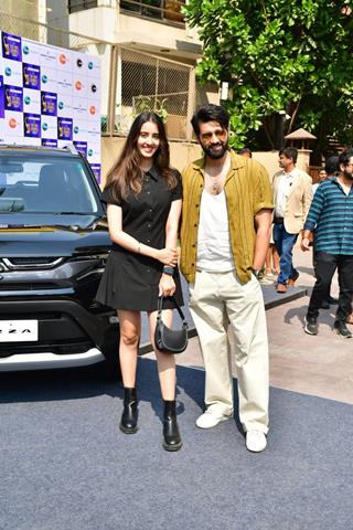 Utkarsh Sharma and Simrat Kaur attend the press conference of Zee Cine Awards 2024