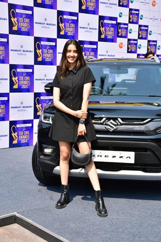 Simrat Kaur attend the press conference of Zee Cine Awards 2024
