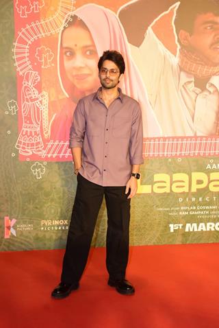 Himansh Kohli attend the screening of Laapataa Ladies