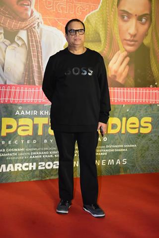 Ramesh Taurani attend the screening of Laapataa Ladies