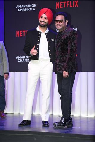 Diljit Dosanjh attend press conference of Next to Netflix at Mehboob Studio