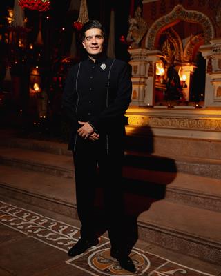 Manish Malhotra Ambani at Neeta Ambani at Anant Ambani and Radhika Merchant's pre wedding festivities day 3