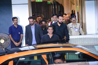 Salman Khan snapped at the Kalina airport