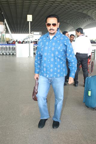 Gulshan Grover spotted at the airport