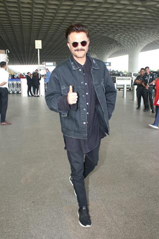 Anil Kapoor spotted at the airport