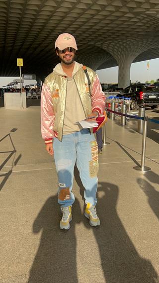 Babil Khan snapped at the airport