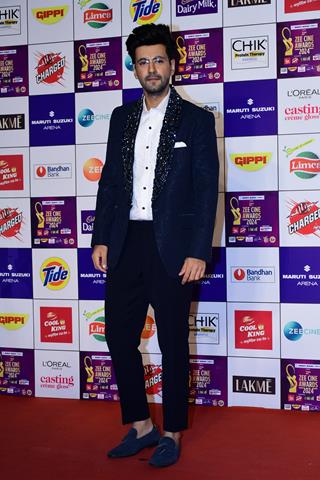 Karanvir Sharma snapped at at Zee Cine Awards 2024