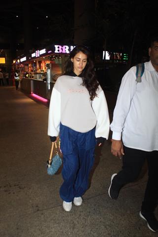 Disha Patani spotted at the airport