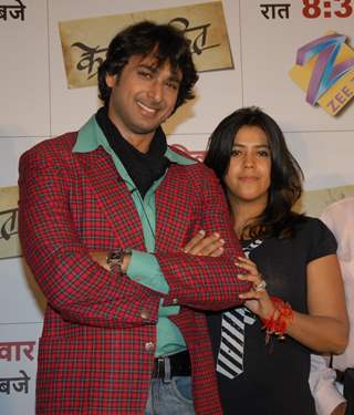 Sarwar Ahuja with Ekta Kapoor