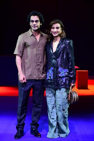 Rajkummar Rao and Patralekhaa spotted at an Event