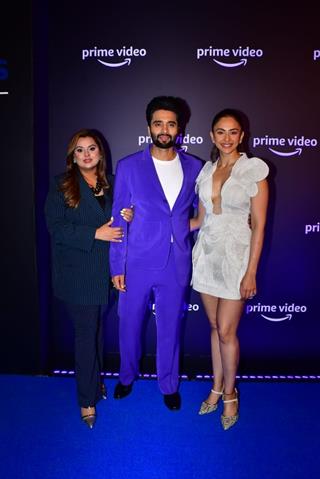 Jackky Bhagnani and Rakul Preet Singh attend Amazon Prime Video announcement party