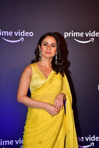 Rasika Dugal attend Amazon Prime Video announcement party