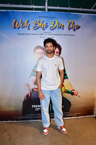 Rohit Saraf grace the screening of Woh Bhi Din The