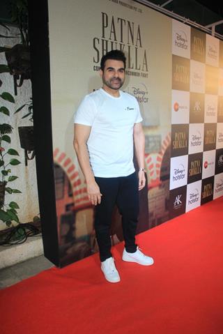 Arbaaz Khan snapped at the Screening of Patna Shukla