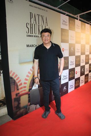 Anu Malik snapped at the Screening of Patna Shukla