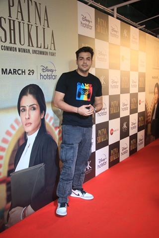 Ashish Chanchlani  snapped at the Screening of Patna Shukla