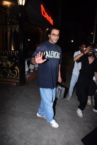 Rajkummar Rao snapped in the city