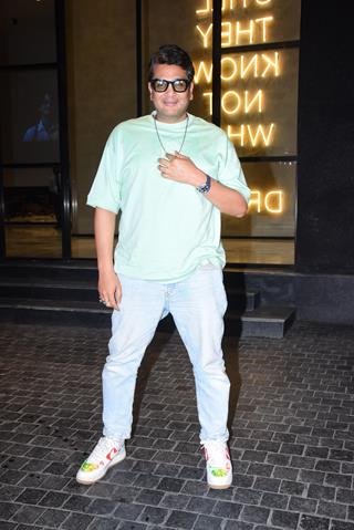 Mukesh Chhabra snapped in the city