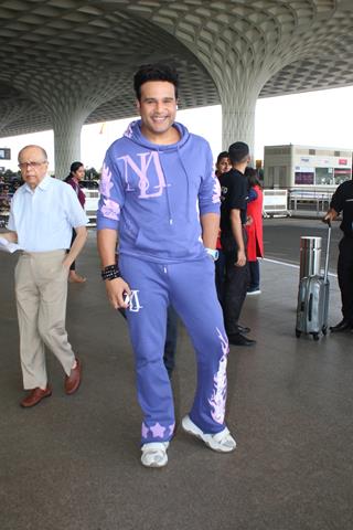 Krushna Abhishek spotted at the airport