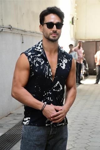 Tiger Shroff snapped in the city