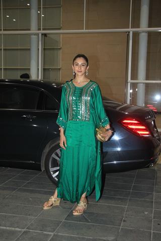 Rakul Preet Singh snapped at the Ali Abbaz Zafar Iftaar Party