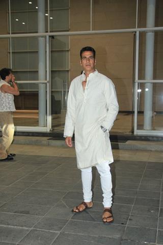 Akshay Kumar snapped at the Ali Abbaz Zafar Iftaar Party