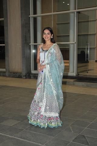 Manushi Chhillar snapped at the Ali Abbaz Zafar Iftaar Party