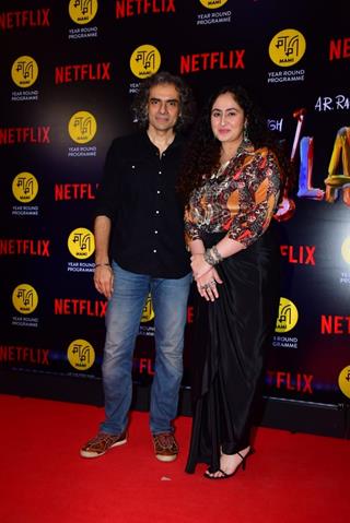 Imtiaz Ali grace the Screening of Amar Singh Chamkila