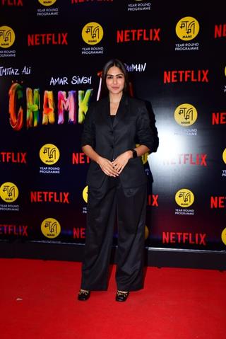 Mrunal Thakur grace the Screening of Amar Singh Chamkila