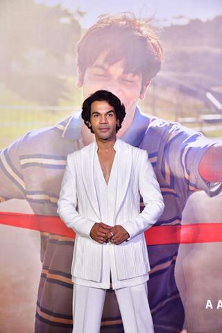 Rajkummar Rao snapped at the Trailer launch of Srikanth