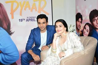 Vidya Balan and Pratik Gandhi spotted promoting upcoming film Do Aur Do Pyaar