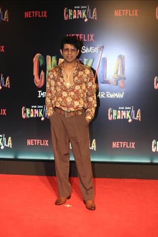 Vineet Kumar Singh grace the Screening of Amar Singh Chamkila